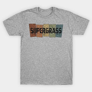 Supergrass - Retro Pattern T-Shirt